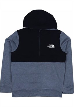 Vintage 90's The North Face Hoodie Quarter Zip Spellout