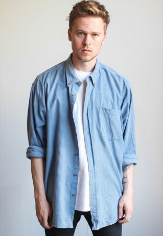VINTAGE OVERSIZED CORDUROY SHIRT