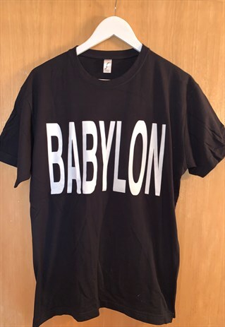 VINTAGE BAAD T-SHIRT BLACK BABYLON