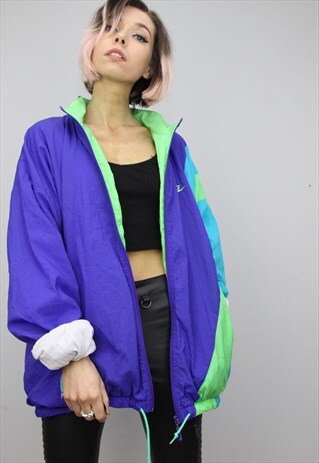 VINTAGE 80S/90S OVERSIZED NIKE SHELL SUIT JACKET