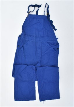 Vintage 90's Dungarees Trousers Blue