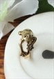 GOLD FROG RING