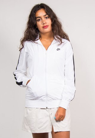 90'S VINTAGE NIKE WHITE TRACKSUIT JACKET