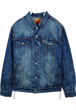 Vintage 90's Levi's Denim Jacket Trucker Denim Button Up