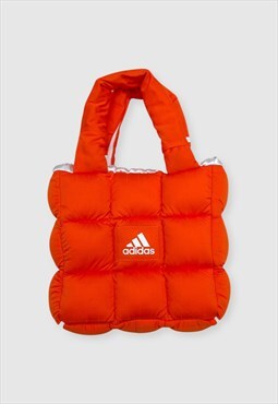 Reworked Adidas Puffer Bag Orange
