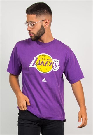 ADIDAS T-SHIRT NBA LOS ANGELES LAKERS
