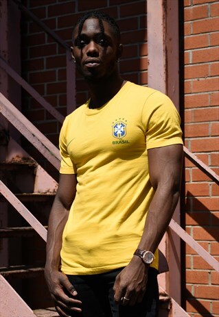BRAZIL FOOTBALL NIKE T-SHIRT
