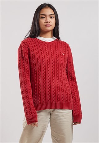 VINTAGE RALPH LAUREN CABLE KNIT JUMPER
