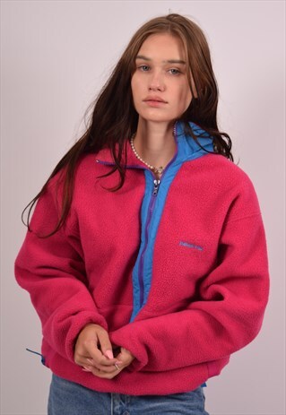VINTAGE PATAGONIA FLEECE JUMPER PINK