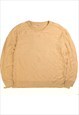 Vintage  Uniqlo Sweatshirt Crewneck Yellow Large