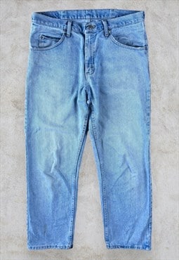 Vintage Wrangler Jeans Light Blue Baggy Tapered  W34 L30