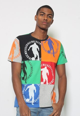 VINTAGE BIKKEMBERGS PRINT LOGO T-SHIRT