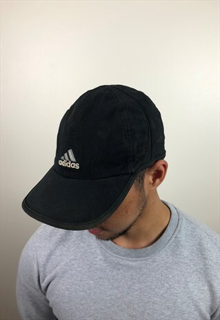 VINTAGE BLACK ADIDAS CAP
