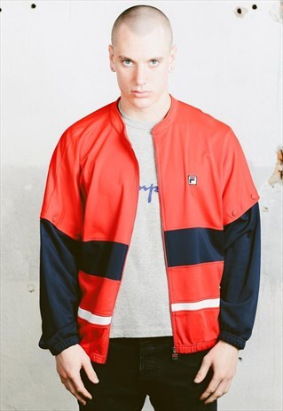 VINTAGE FILA TRACKSUIT BOMBER JACKET