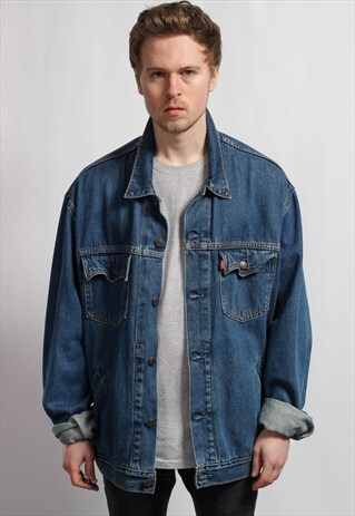 VINTAGE OVERSIZED LEVI'S DENIM JACKET