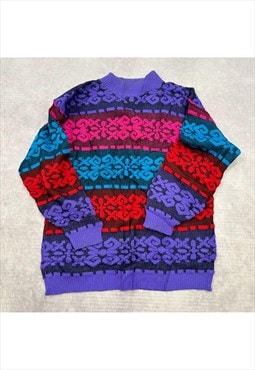 Vintage knitted jumper Women's XL