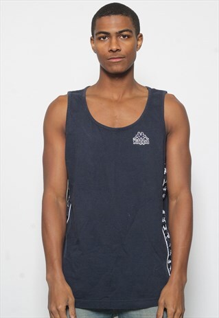 VINTAGE KAPPA TAPE LOGO VEST