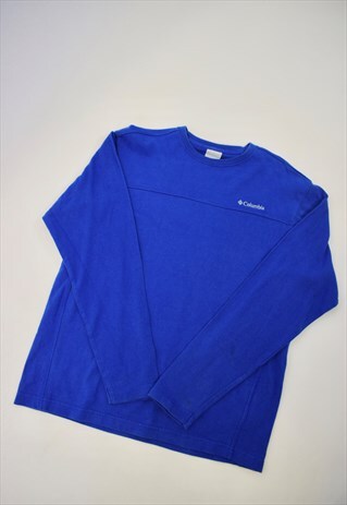 VINTAGE 90S COLUMBIA BLUE MOUNTAIN SWEATSHIRT