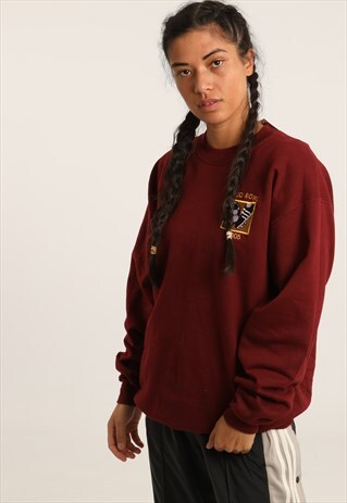 VINTAGE CHAMPION EMBROIDERED SWEATSHIRT