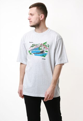 1996 SWITZERLANDS VINTAGE GRAPHICS COTTON T-SHIRT 16968