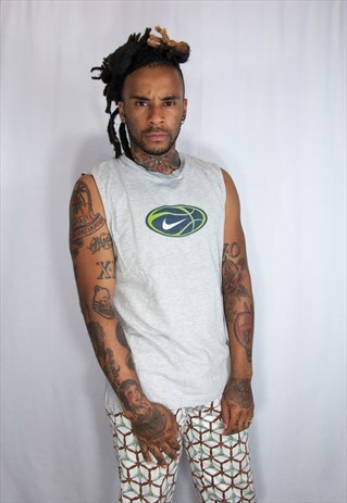 NIKE GREY VINTAGE VEST