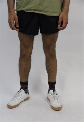VINTAGE BLACK 90'S SPORT SHORTS