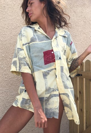 OVERSIZED RETRO 90S 80S VINTAGE UNISEX FESTIVAL SHIRT