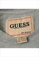 VINTAGE GUESS USA SPELLOUT GREY SWEATSHIRT WOMENS