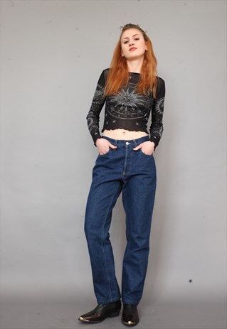 VINTAGE 90'S LEVI'S ITALY HIGH WAIST MOM JEANS