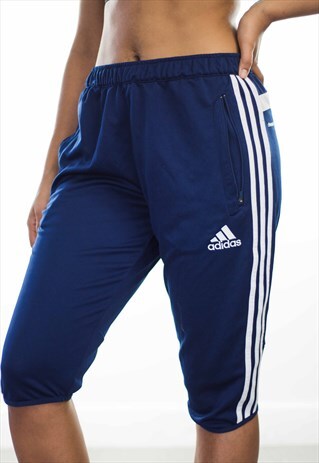VINTAGE ADIDAS LOGO TRACK PANTS 90S L 11.2