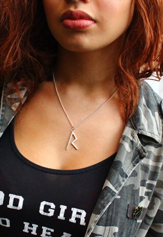 VIKING RUNE NECKLACE FOR RIDE (ROAD) TRAVEL SYMBOL