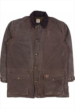Carhartt 90's Heavyweight Zip Up Workwear Jacket XXXLarge (m