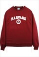 Vintage 90's Champion Sweatshirt Crewneck Printed Burgundy
