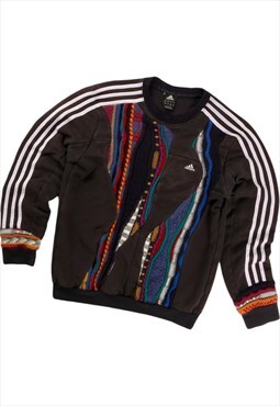 REWORK 90's Adidas Sweatshirt X COOGI Crewneck Black Small