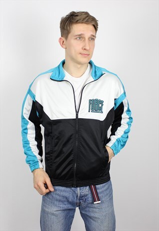 VINTAGE MENS NIKE FORCE TRACK TOP SUIT JACKET