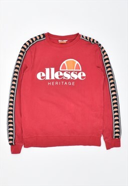 Vintage 90's Ellesse Sweatshirt Jumper Red