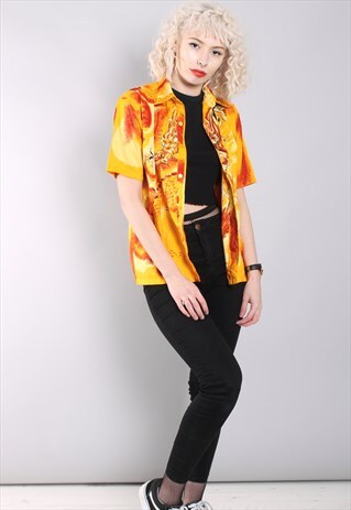 VINTAGE CRAZY PATTERN SHIRT