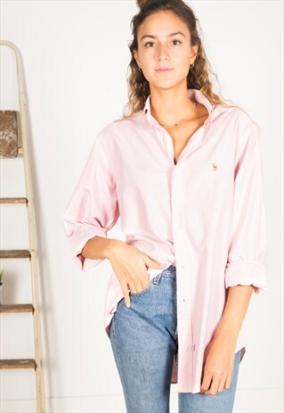 LAST UNIT SALE / VINTAGE 80S POLO RALPH LAUREN SHIRT