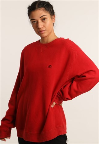 VINTAGE STARTER EMBROIDERED LOGO SWEATSHIRT