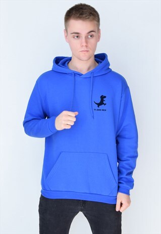 BLUE TI AMO REX HOODIE