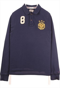 Vintage 90's Tommy Hilfiger Polo Shirt Long Sleeve Quarter