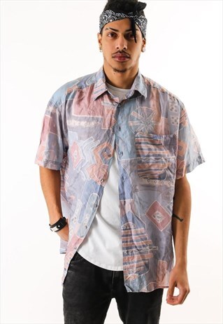 VINTAGE PATTERN SHIRT PSAW224D