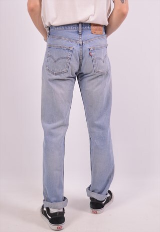 VINTAGE LEVI'S 501 JEANS SLIM BLUE