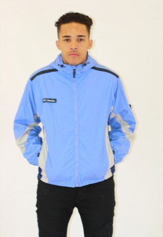 VINTAGE COLUMBIA WINDBREAKER JACKET
