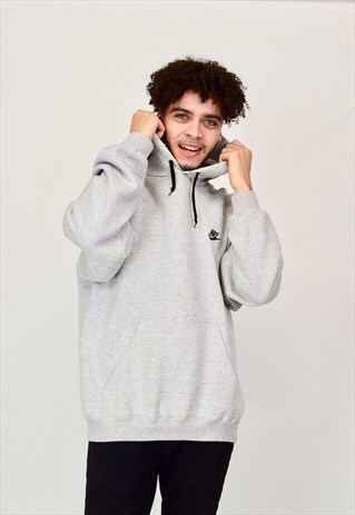 VINTAGE 90'S NIKE GREY HOODIE