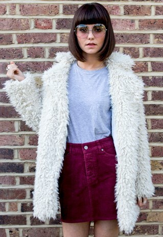 SNUGGLE FAUX FUR TEDDY COAT