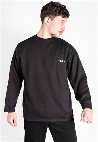 VINTAGE 80S ADIDAS CREWNECK SWEATSHIRT / S0757