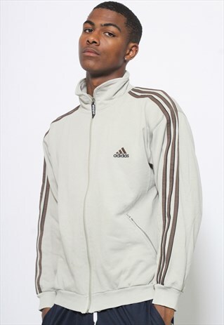 VINTAGE FULL ZIP ADIDAS SWEATSHIRT