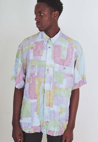 VINTAGE PATTERN SHIRT PTS269
