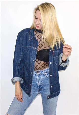 VINTAGE LEVI'S DARK DENIM JACKET